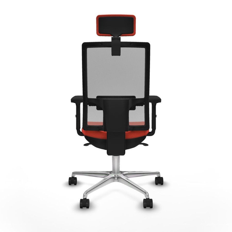 Kontorstol med hovedgrde Piqueras y Crespo 2D086N2 Mrk orange #5