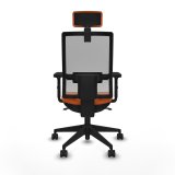 Kontorstol med hovedgrde Piqueras y Crespo 2D066N2 Orange #5