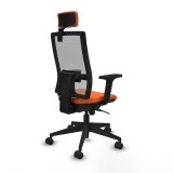 Kontorstol med hovedgrde Piqueras y Crespo 2D066N2 Orange #6