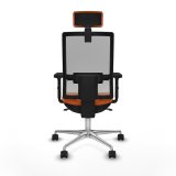 Kontorstol med hovedgrde Piqueras y Crespo 2D086N2 Orange #5