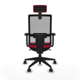 Kontorstol med hovedgrde Piqueras y Crespo 2D066N2 Rd #5