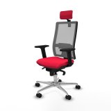 Kontorstol med hovedgrde Piqueras y Crespo 2D086N2 Rd #2