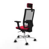 Kontorstol med hovedgrde Piqueras y Crespo 2D086N2 Rd #4