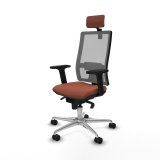 Kontorstol med hovedgrde Piqueras y Crespo 2D086N2 Brun Gr #2