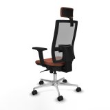 Kontorstol med hovedgrde Piqueras y Crespo 2D086N2 Brun Gr #4