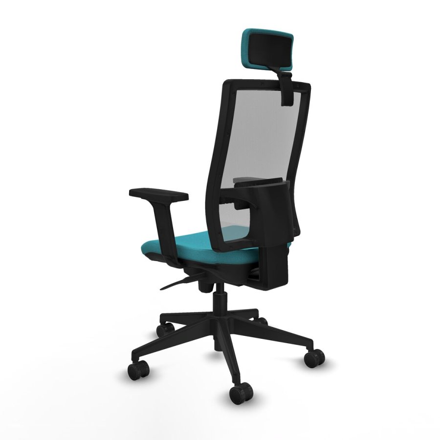 Kontorstol med hovedgrde Piqueras y Crespo 2D066N2 Turkisbl #4