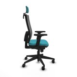 Kontorstol med hovedgrde Piqueras y Crespo 2D066N2 Turkisbl #7