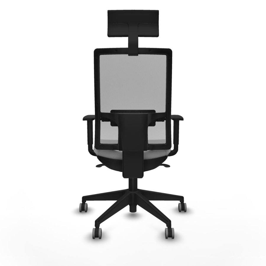 Kontorstol med hovedg�rde Piqueras y Crespo 1D066G1 Lysegr� #5