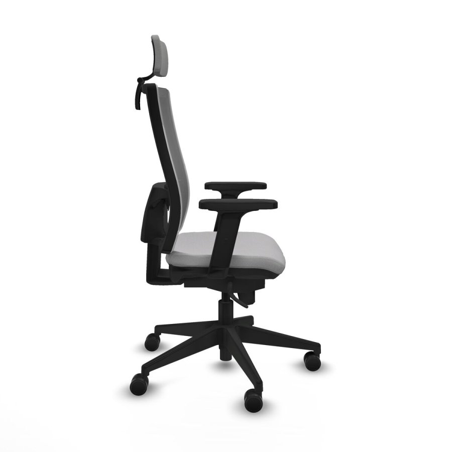 Kontorstol med hovedgrde Piqueras y Crespo 2D066N2 Lysegr #7