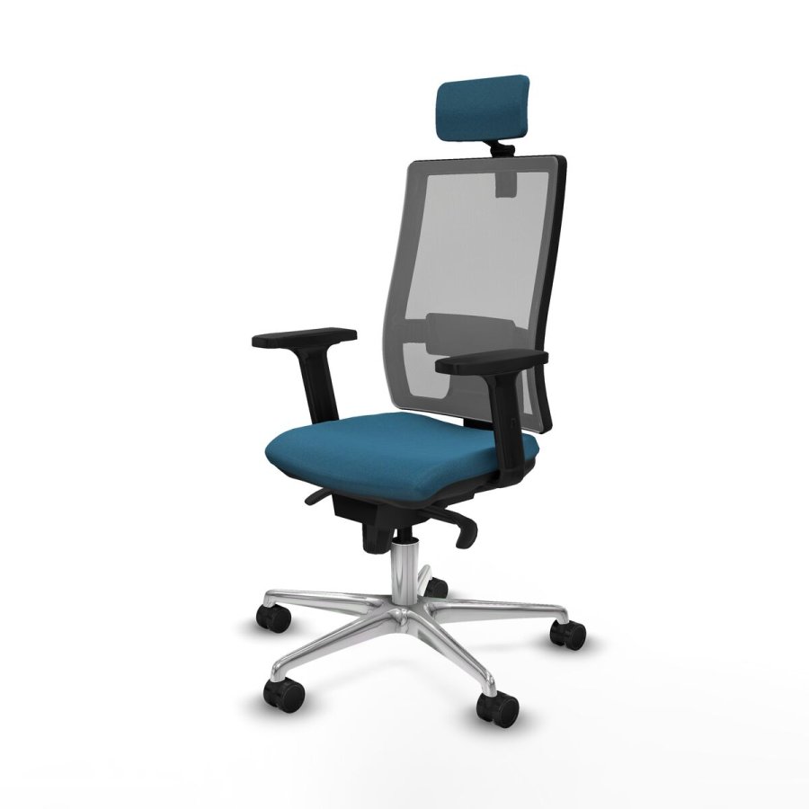 Kontorstol med hovedgrde Piqueras y Crespo 2D086N2 Gr Petroleum grn #2