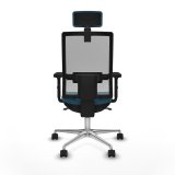 Kontorstol med hovedgrde Piqueras y Crespo 2D086N2 Gr Petroleum grn #5