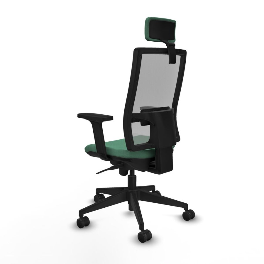 Kontorstol med hovedg�rde Piqueras y Crespo 2D066N2 Smaragdgr�n #4