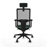 Kontorstol med hovedg�rde Piqueras y Crespo 2D066N2 Smaragdgr�n #5