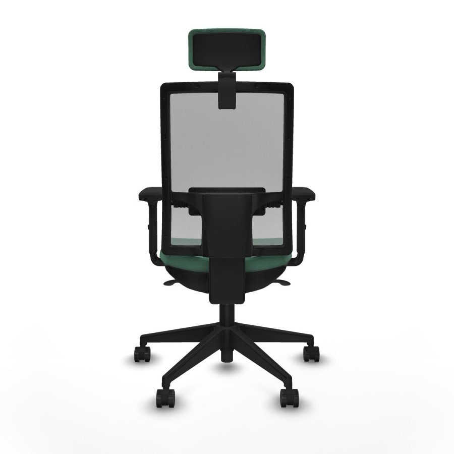 Kontorstol med hovedg�rde Piqueras y Crespo 2D066N2 Smaragdgr�n #5