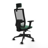 Kontorstol med hovedg�rde Piqueras y Crespo 2D066N2 Smaragdgr�n #6