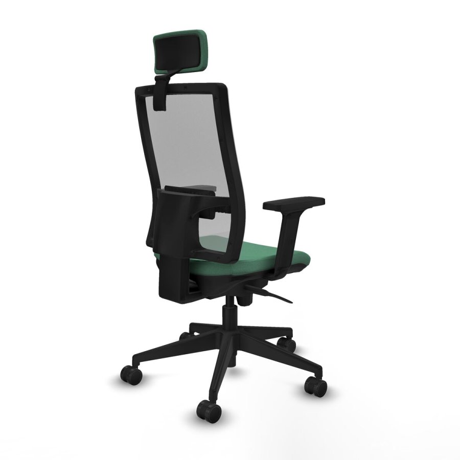 Kontorstol med hovedg�rde Piqueras y Crespo 2D066N2 Smaragdgr�n #6