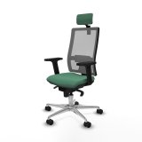 Kontorstol med hovedg�rde Piqueras y Crespo 2D086N2 Smaragdgr�n #2