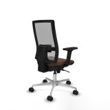 Kontorstol Piqueras y Crespo 2D086N0 Gr� M�rkebrun #6