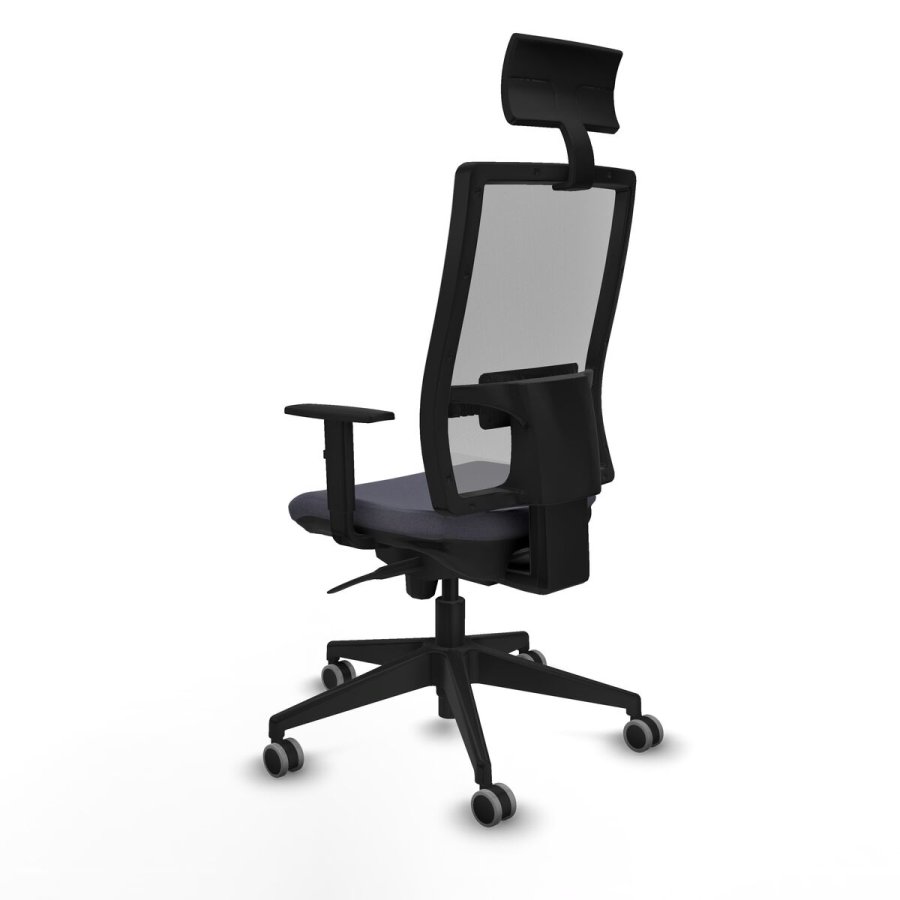 Kontorstol med hovedg�rde Piqueras y Crespo 1D066G1 M�rkegr� #4