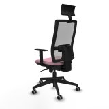 Kontorstol med hovedg�rde Piqueras y Crespo 1D066G1 Pink #4