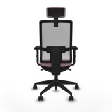 Kontorstol med hovedgrde Piqueras y Crespo 2D066N2 Pink #5