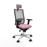 Kontorstol med hovedgrde Piqueras y Crespo 2D086N2 Pink #1