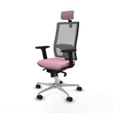 Kontorstol med hovedgrde Piqueras y Crespo 2D086N2 Pink #2