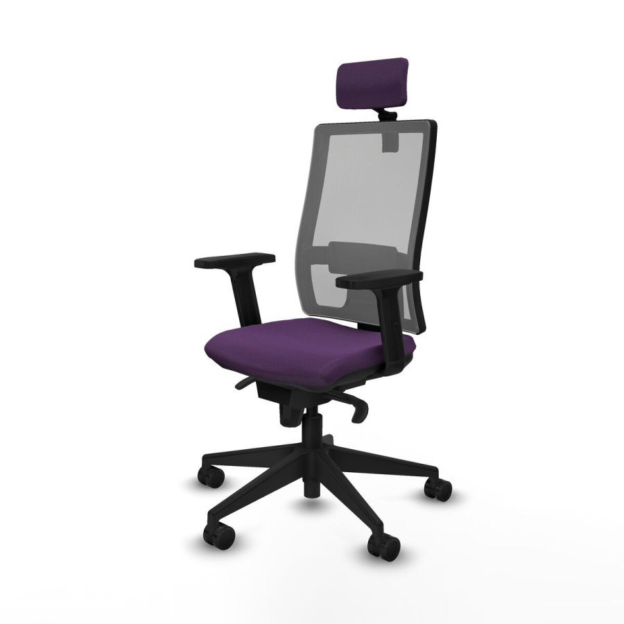 Kontorstol med hovedgrde Piqueras y Crespo 2D066N2 Lilla #2