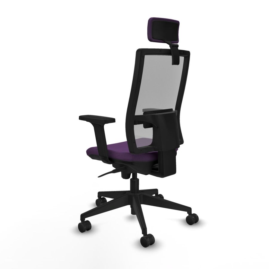 Kontorstol med hovedgrde Piqueras y Crespo 2D066N2 Lilla #4