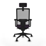 Kontorstol med hovedgrde Piqueras y Crespo 2D066N2 Lilla #5