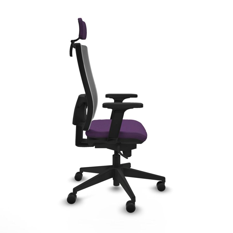 Kontorstol med hovedgrde Piqueras y Crespo 2D066N2 Lilla #7