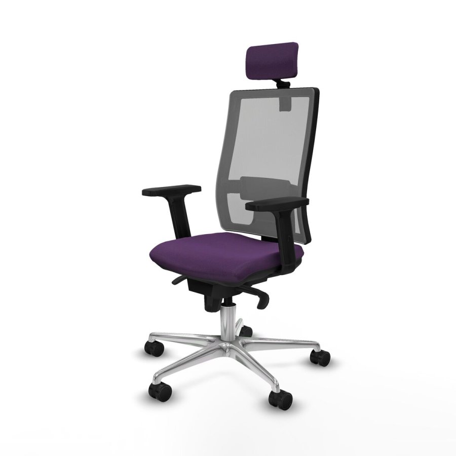 Kontorstol med hovedgrde Piqueras y Crespo 2D086N2 Lilla #2