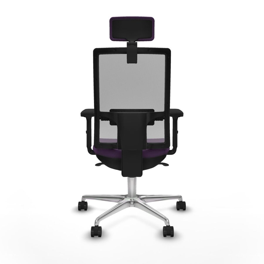 Kontorstol med hovedgrde Piqueras y Crespo 2D086N2 Lilla #5