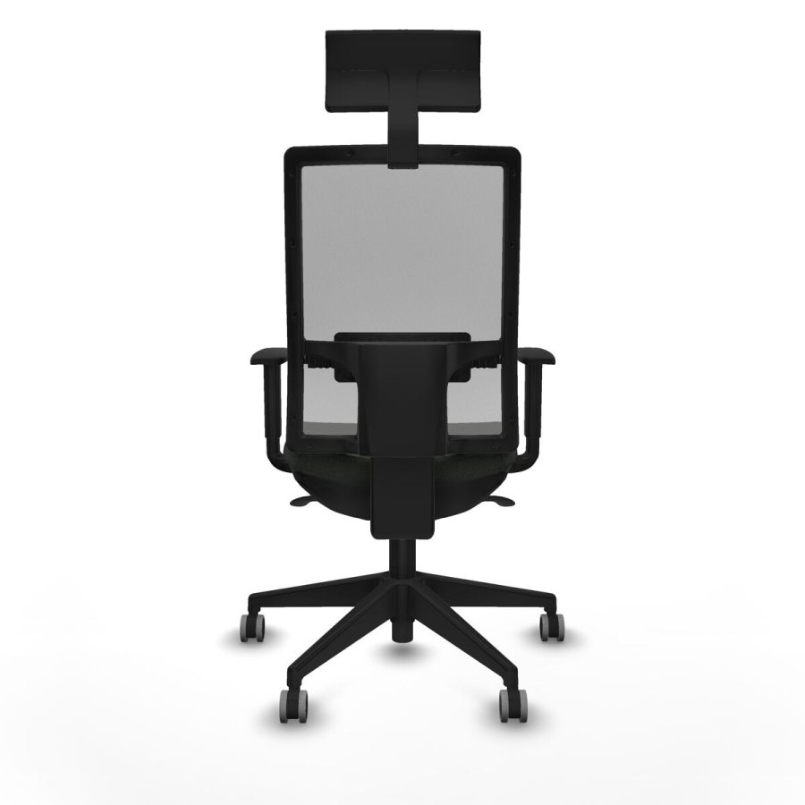 Kontorstol med hovedg�rde Piqueras y Crespo 1D066G1 Sort #5