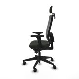 Kontorstol med hovedgrde Piqueras y Crespo 2D066N2 Sort #3