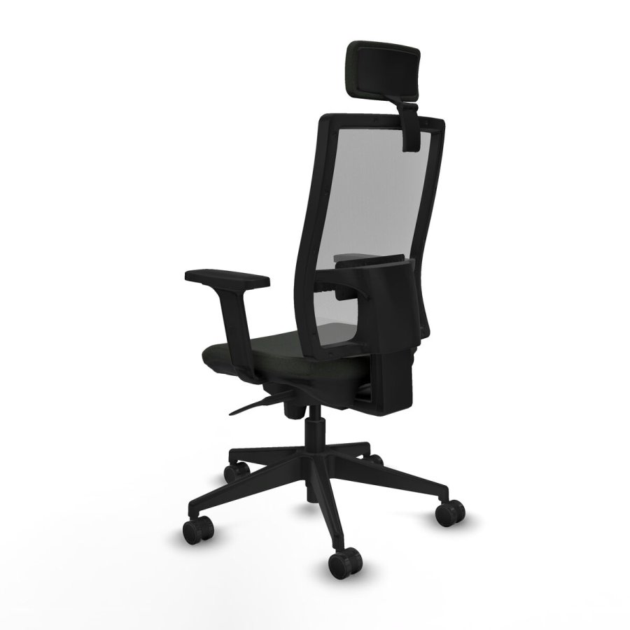 Kontorstol med hovedgrde Piqueras y Crespo 2D066N2 Sort #4