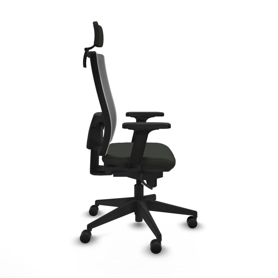 Kontorstol med hovedgrde Piqueras y Crespo 2D066N2 Sort #7