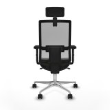 Kontorstol med hovedgrde Piqueras y Crespo 2D086N2 Sort #5