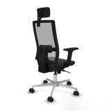 Kontorstol med hovedgrde Piqueras y Crespo 2D086N2 Sort #6