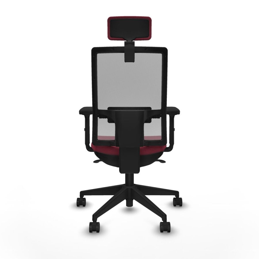 Kontorstol med hovedgrde Piqueras y Crespo 2D066N2 Rdbrun #5