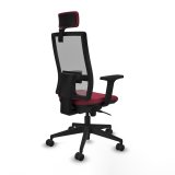 Kontorstol med hovedgrde Piqueras y Crespo 2D066N2 Rdbrun #6