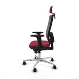 Kontorstol med hovedgrde Piqueras y Crespo 2D086N2 Rdbrun #3