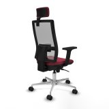 Kontorstol med hovedgrde Piqueras y Crespo 2D086N2 Rdbrun #6