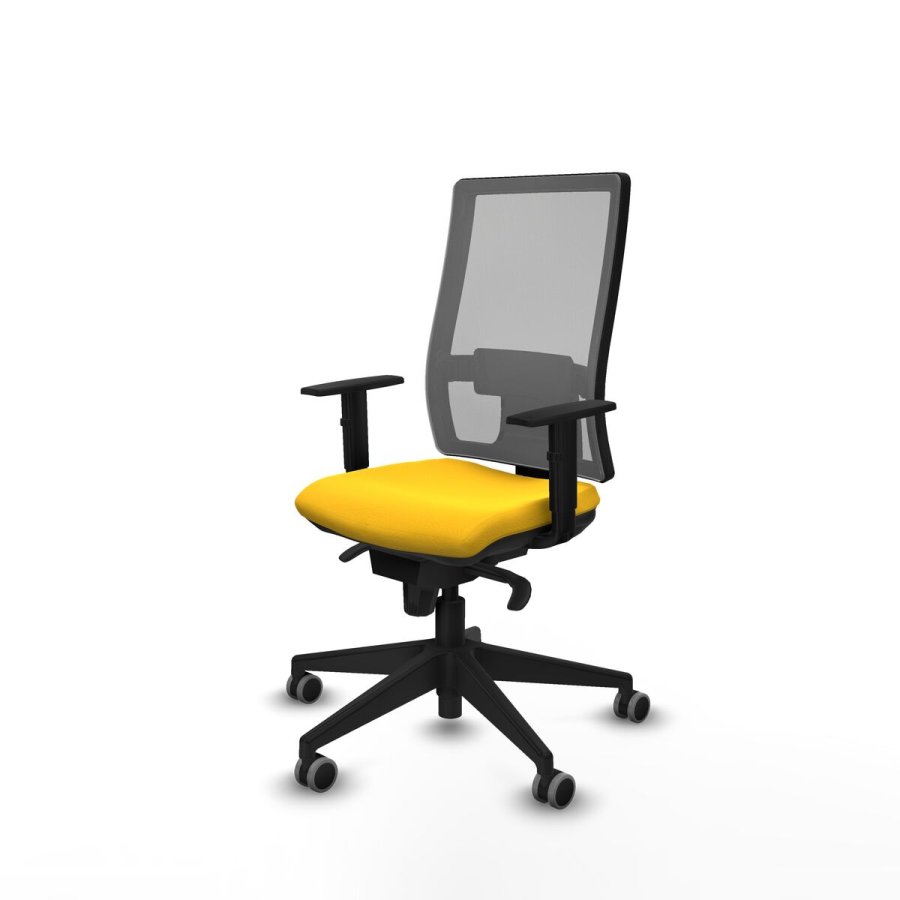 Kontorstol Piqueras y Crespo 1D066G0 Gul #2