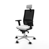 Kontorstol med hovedgrde Piqueras y Crespo 2D086N2 Hvid #2