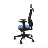 Kontorstol med hovedgrde Piqueras y Crespo 2D066N2 Himmelbl #3