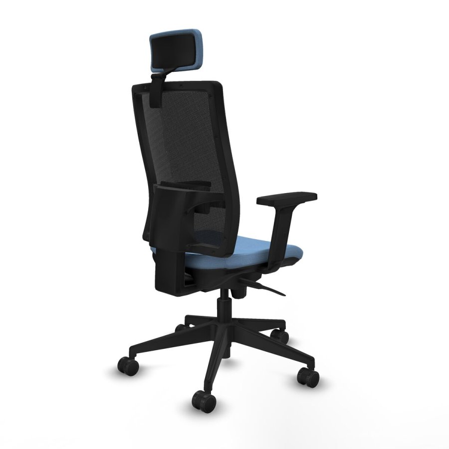 Kontorstol med hovedgrde Piqueras y Crespo 2D066N2 Himmelbl #6