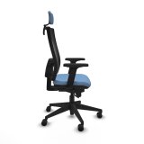 Kontorstol med hovedgrde Piqueras y Crespo 2D066N2 Himmelbl #7