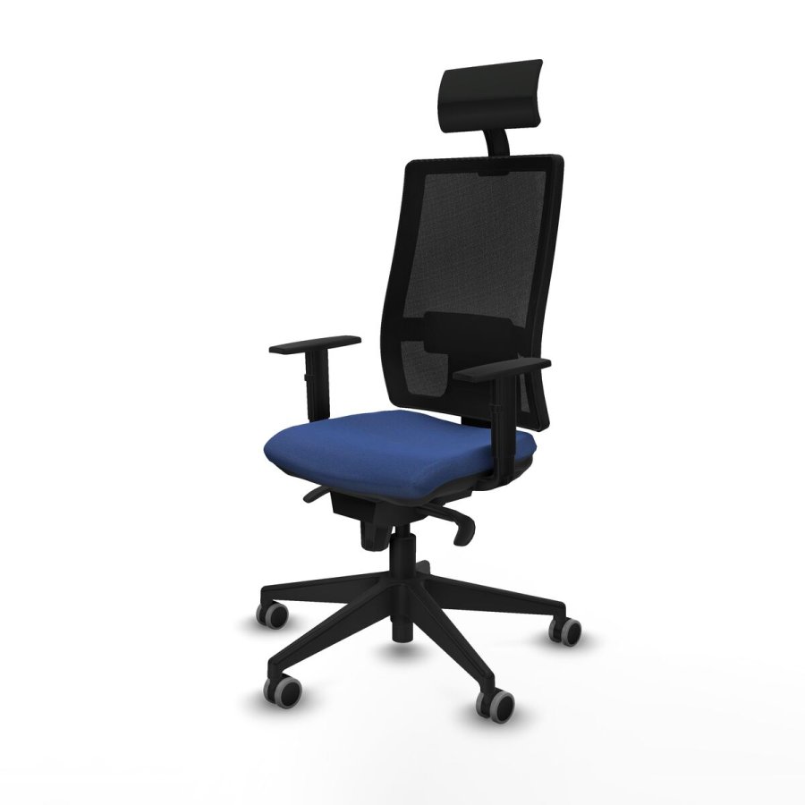 Kontorstol med hovedg�rde Piqueras y Crespo 1D066G1 Marinebl� #2