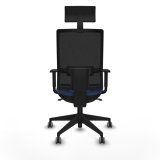 Kontorstol med hovedg�rde Piqueras y Crespo 1D066G1 Marinebl� #5